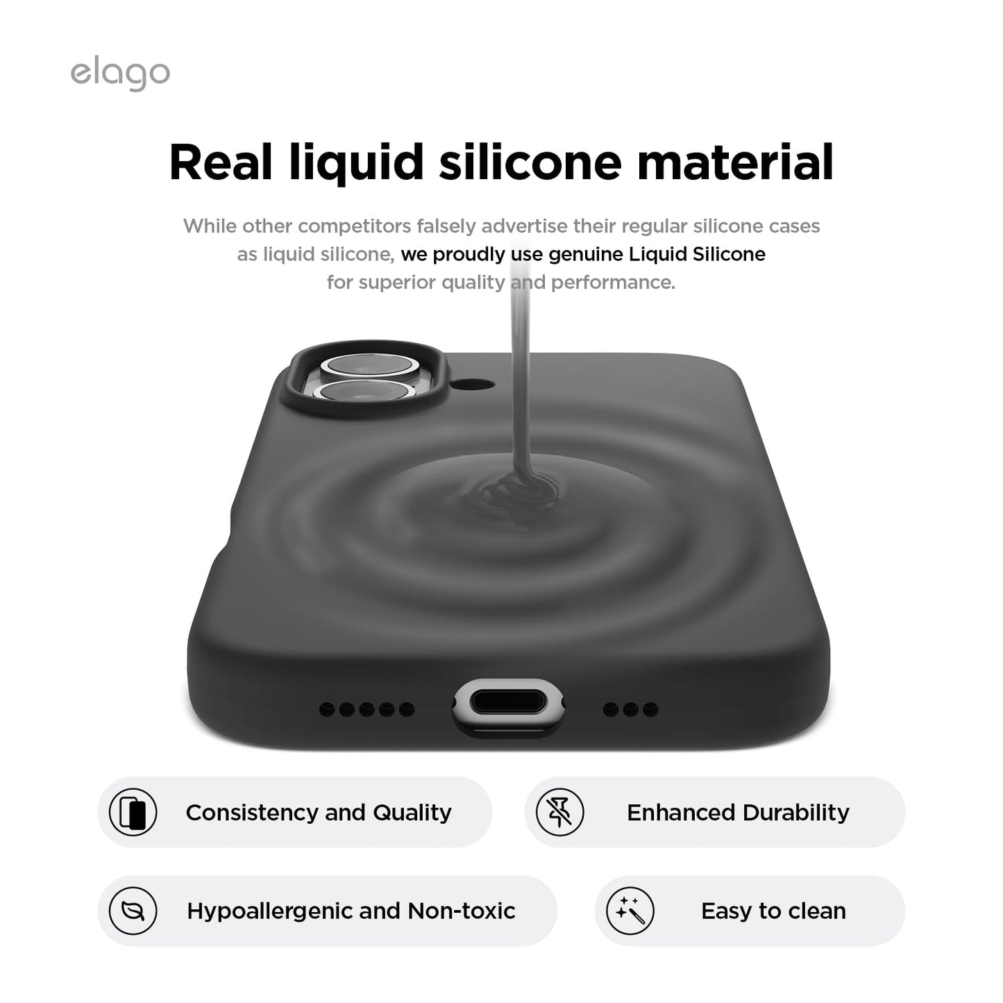 iPhone 16/16 Plus Premium Silicone iPhone Case