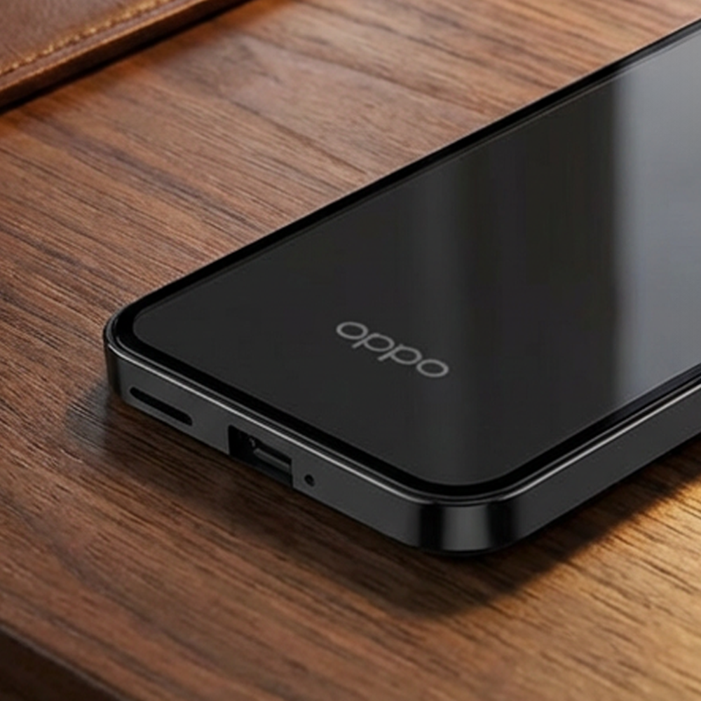 Oppo F29 Pro 5G Aluminium Metal Bumper Shield Transparent Back Case
