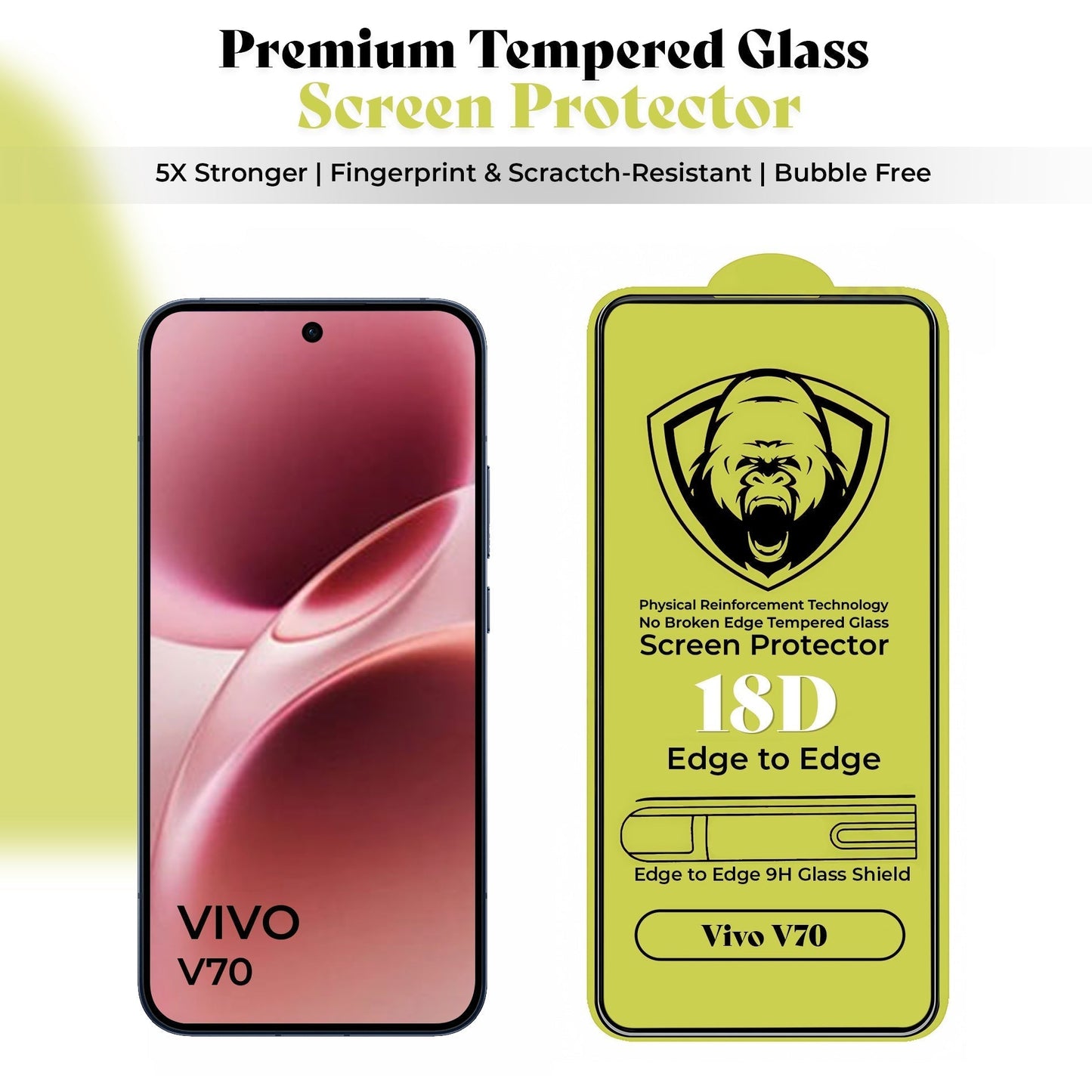 Vivo V70 5G Premium Metal Frame Case