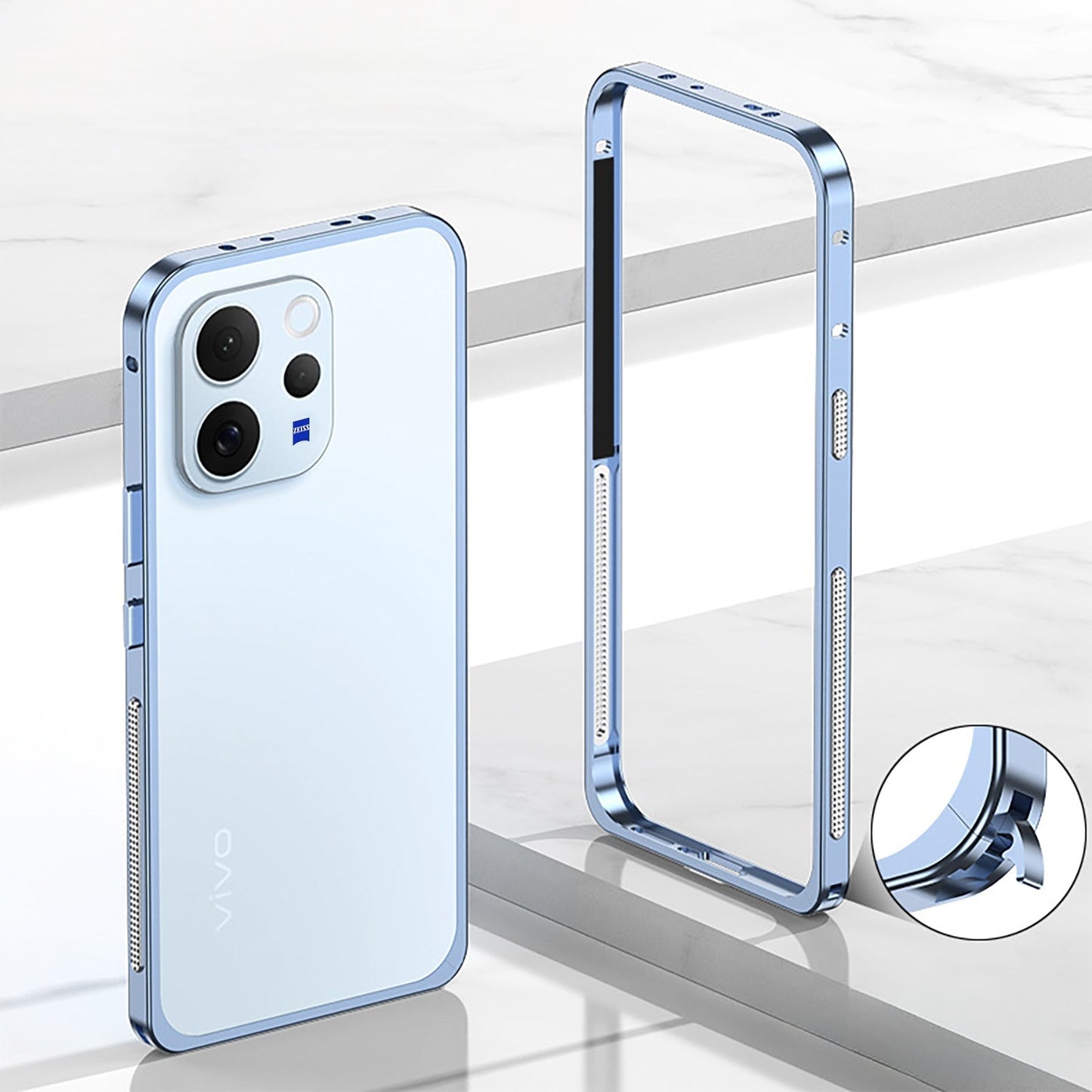 Vivo V70 Elite 5G Premium Metal Frame Case