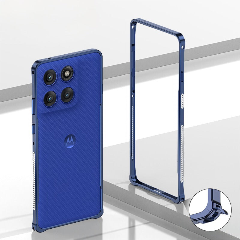Motorola Edge 70 5G Premium Metal Frame Case