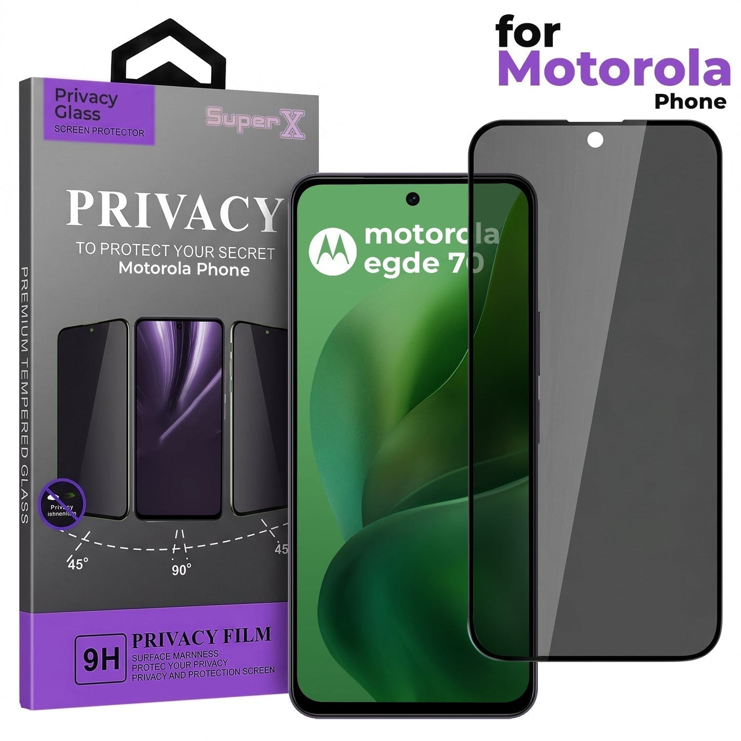 Motorola Edge 70 5G Premium Metal Frame Case